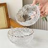 Wuhe European Glass Dessert Bowl and Plate Set