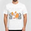 Oft Cotton Unisex Tshirt Chicken Lift Barbell Funny Pun Text Art Print Oneck Fitness Trainer Daily Casual Workout Outfit Tops