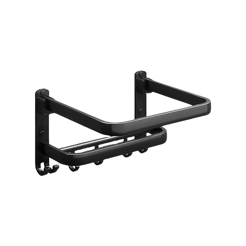 1 Piece Washbasin Storage Rack, No-Drill Bathroom Storage Rack, Foldable Storage, Suitable for Bathroom and Laundry Room