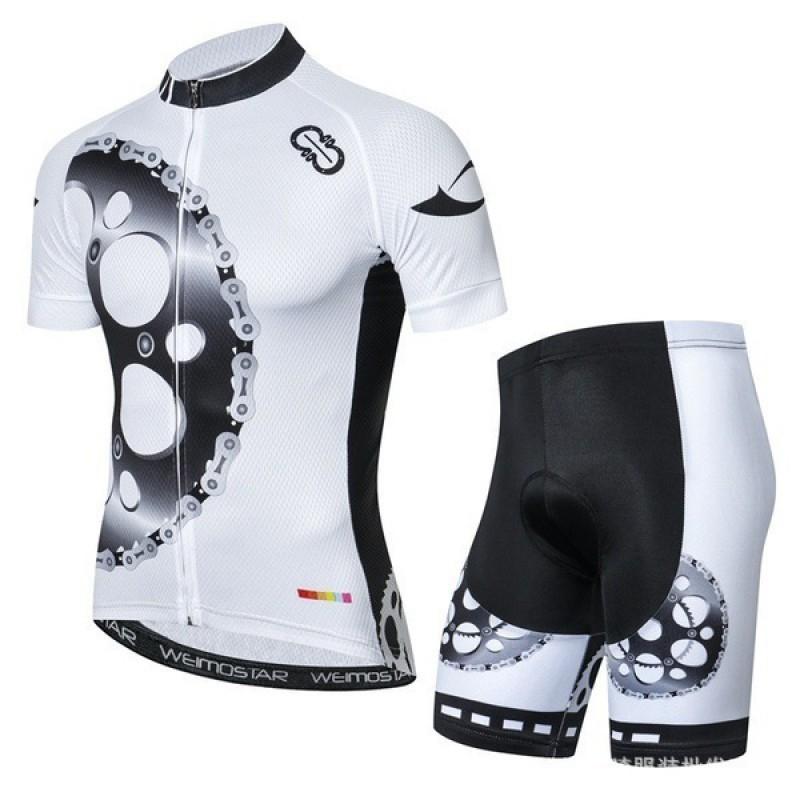 Men Women Cycling Jersey Short Sleeve Breathable Mesh Bike Apparel Sportswear Road Mountain Riding