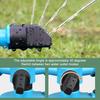 Water Sprinkler with 2 Spray Modes High Pressure Wide Range Coverage Easy To Install 360 Degree Rotating Lawn Sprinkler