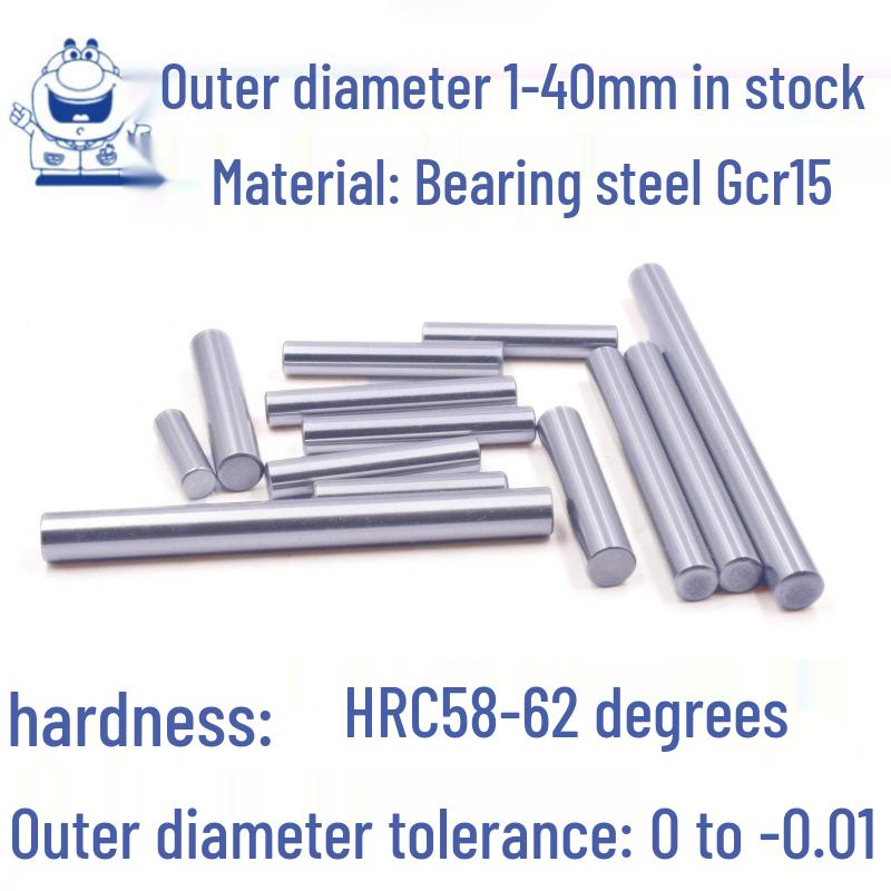 M8.5 Diameter Hardened Dowel Pin, Cylindrical Locating & Locking Shaft, Bearing Steel