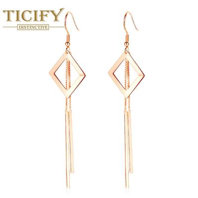 Simple Geometric Earrings Girl Earrings Temperament Personal Fashion Earrings