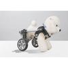 Cadeira de Rodas para Cachorro Cadeira de Rodas para Gato Retrátil Leve Veículo Assistido para Caminhada de Animal de Estimação Transportador de Animal de Estimação
