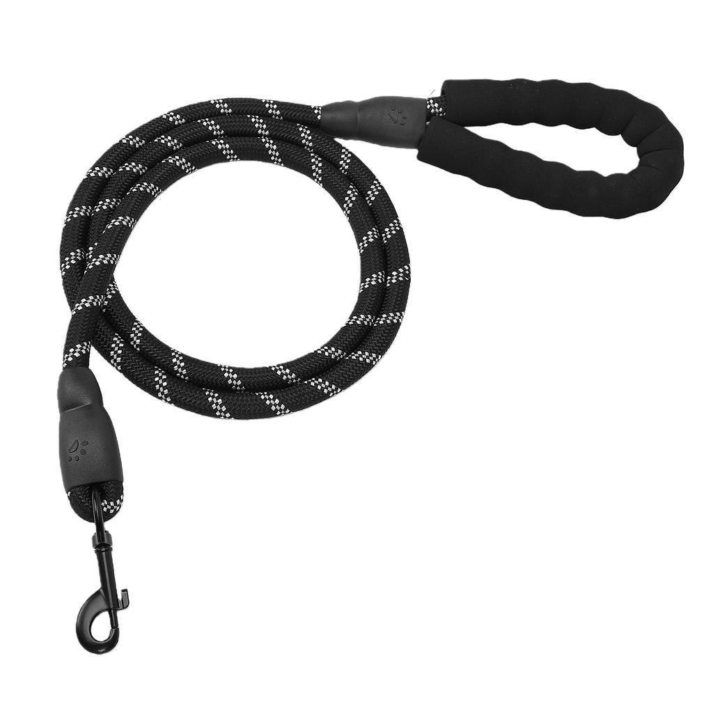 Dog Leash Comfortable High Strength Padded Handle Reflective Pet Leash for Walking Jogging