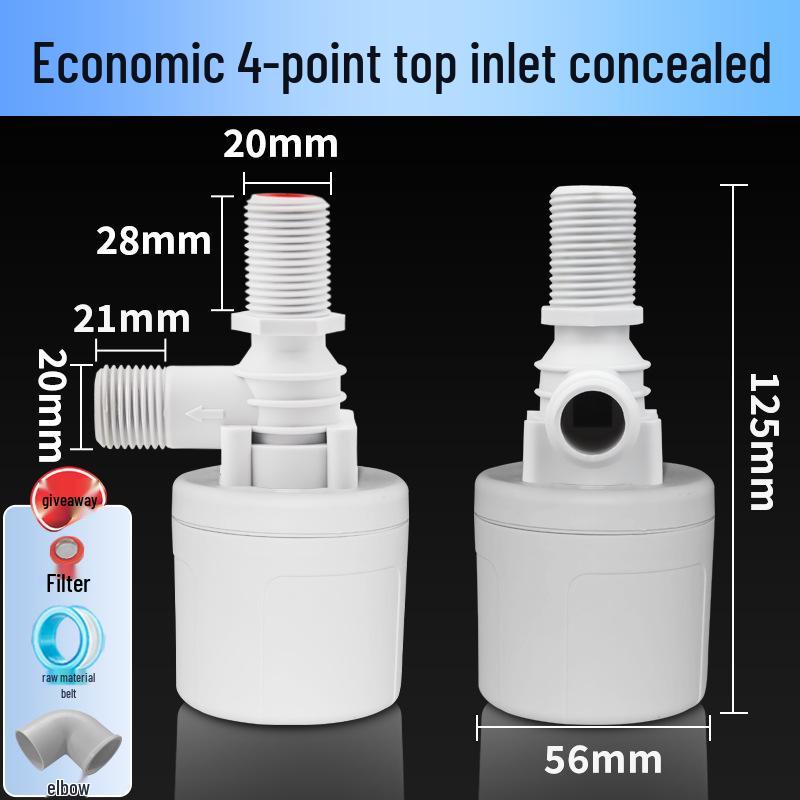 4/6-Point Automatic Water Level Controller & Float Valve for Tanks