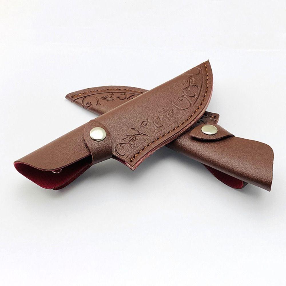 Multi-function Leather Sheath 18cm Waist Belt Buckle New Pocket Tool  Outdoor Tool