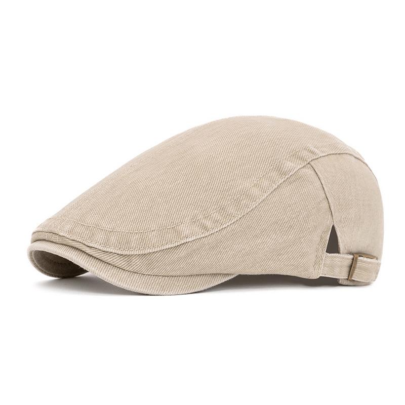 

British Peaked Cap Men Women Retro Progressive Cap Denim Beret хакі