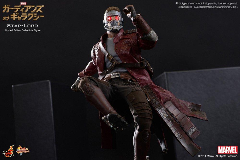 Hot Toys Movie Masterpiece Guardians Of The Galaxy Scale Plastic Painted Action Figure Star-Lord 1/6