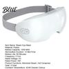 Temperature Control Eye Mask Steam Massager with Hot And Cold Compress Ultrasonic Mist Spray for Dry Eyes Silicone Fatigue Relief Adjustable