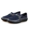 Fashion Mens Summer Breathable Mesh Shoes Big Size 46 Men Casual Leather Sneakers Male Trendy Driving Loafers Man Moccasin Boys Sneakers