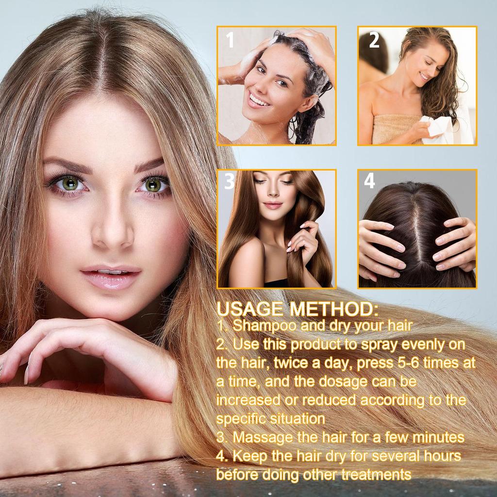 EELHOE Biotin Hair Repair Spray for Smooth & Shiny Hair