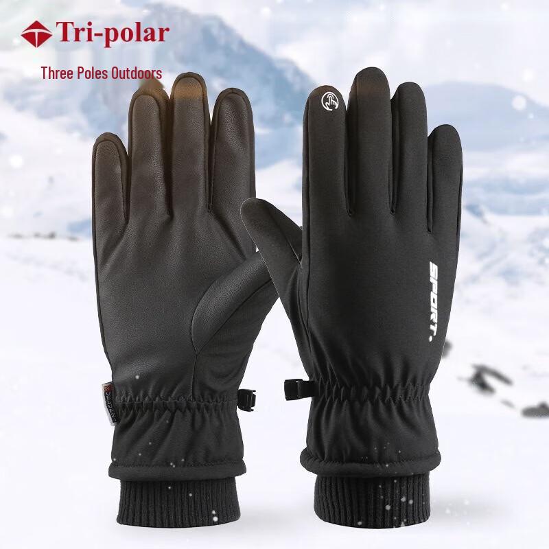 Tri-polar Men's TP3397 Ski & Cycling Gloves