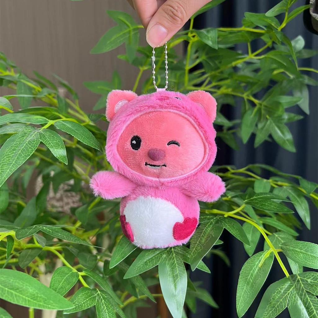 Cute Animal Cartoon Beaver Plush Pendant Keychain Perfect For Kids And Collectors In Colors Various