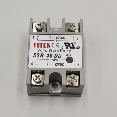 ממסר מצב מוצק FOTEK SSR-40DD כניסה 3-32VDC יציאה 5-60VDC ssr40dd