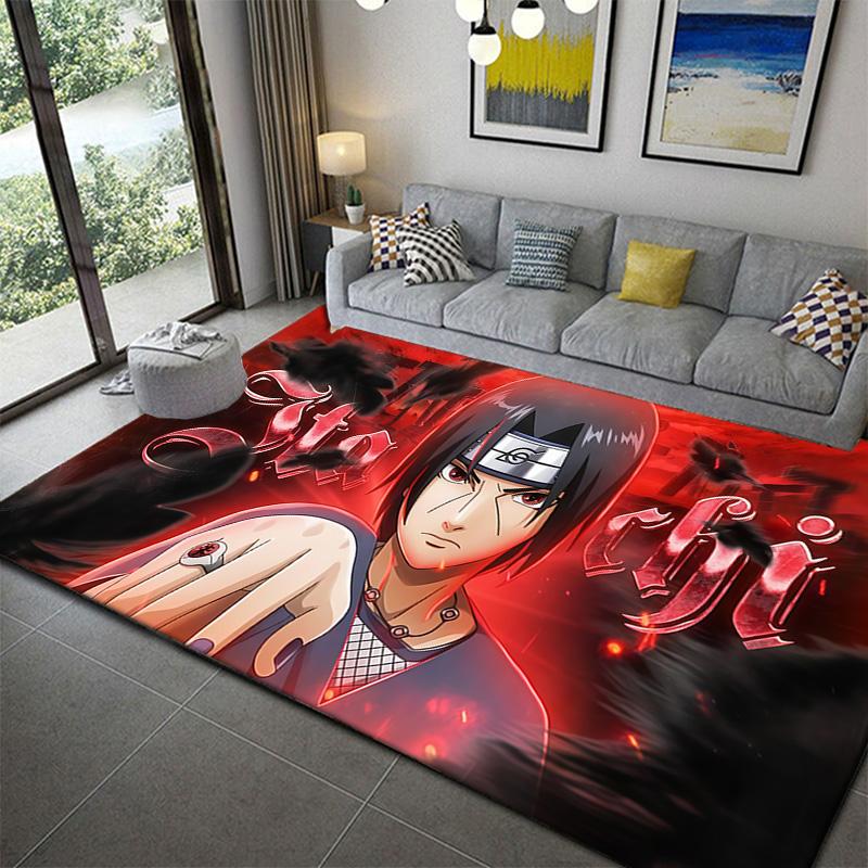 

Naruto Ninja Technique Symbol Rug Soft Washable Non-Slip Carpet for Home Decor 60x90cm