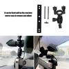 Car Rearview Mirror Camera Support Kit 360 Degree Rotating Driving Recorder Bracket