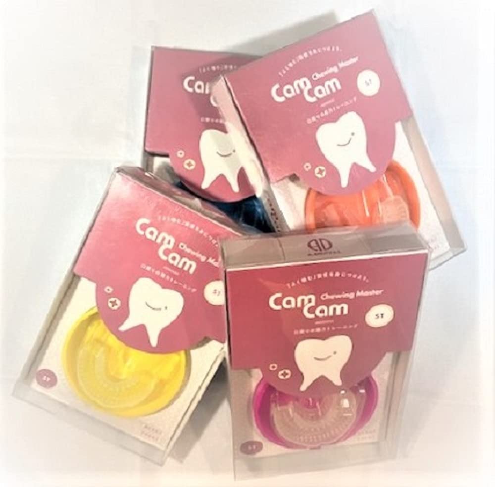 

Mouth exercises to strengthen chewing power [CamCam ST (set)] for ages 2.5 and up