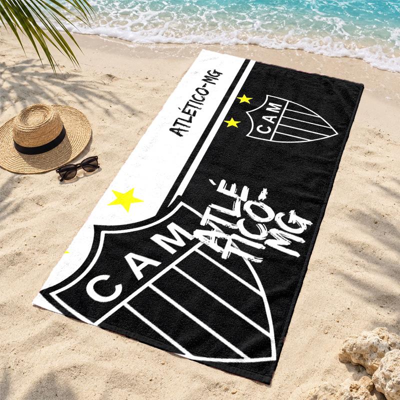 Clube Atletico Mineiro Microfiber Beach Towel Quick Dry Sand Free Lightweight Beach Towels for Travel Swimming Camping