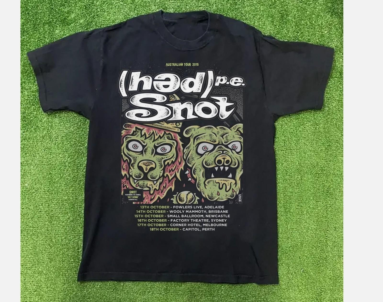 Hed PE and Snot Tour Concert 2015 Gift For Fan S to 5XL T-shirt L