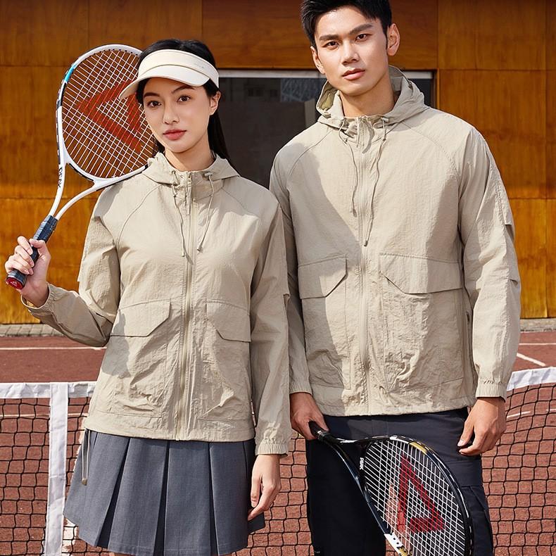 1011 Spring and Summer New Men's and Women's Pass Code Nylon Light and Breathable UV Protection Sunscreen Clothing Couple Outdoor Fishing Clothing