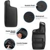 Microfiber Leather Car Armrest Box Pad Center Console Protect Cover For Subaru Crosstrek 2017 2018-2023 Interior Car Accessories