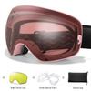 Men Women Anti-Fog UV400 SKI Goggles Snowboard Outdoor SportS Teen Snowmobile Glasses Winter Cycling Eye Windproof Christmas