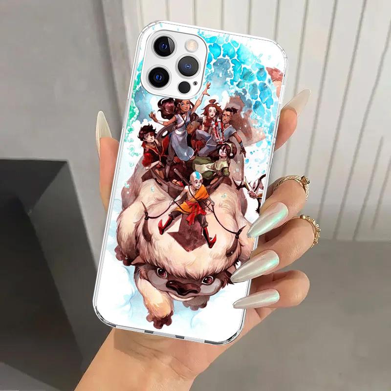 

Anime Avatar The Last Airbender Phone Case for Iphone 17 Air 16 15 Plus 14 13 Mini 12 11 Pro Max 16E 7 8 SE 2020 Soft Funda Prin iPhone 13