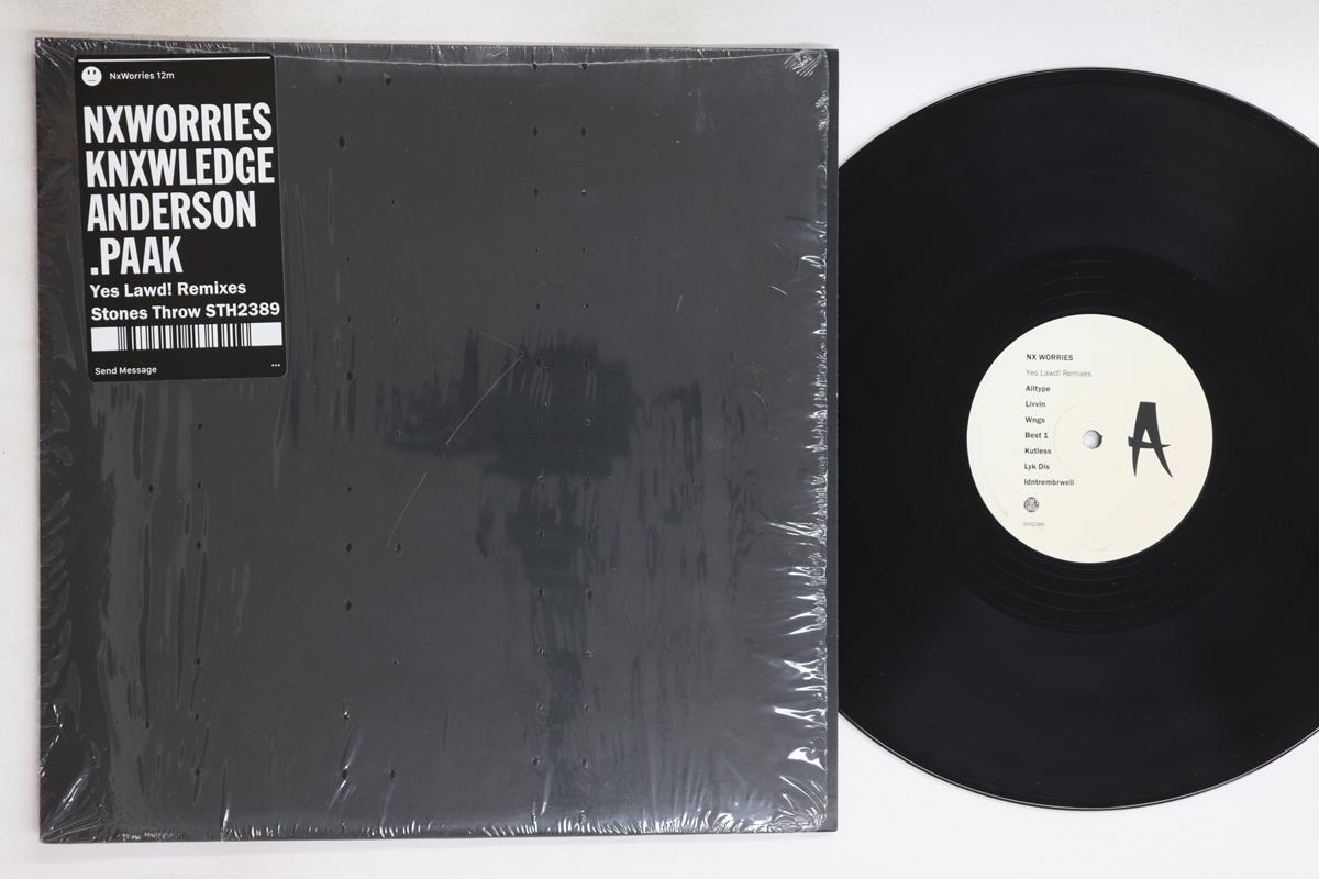 

LP Record NXWORRIES - Yes Lawd! Remixes STH2389 Stones Throw Re 2017 US Rap & Hip-Hop/R&B Used
