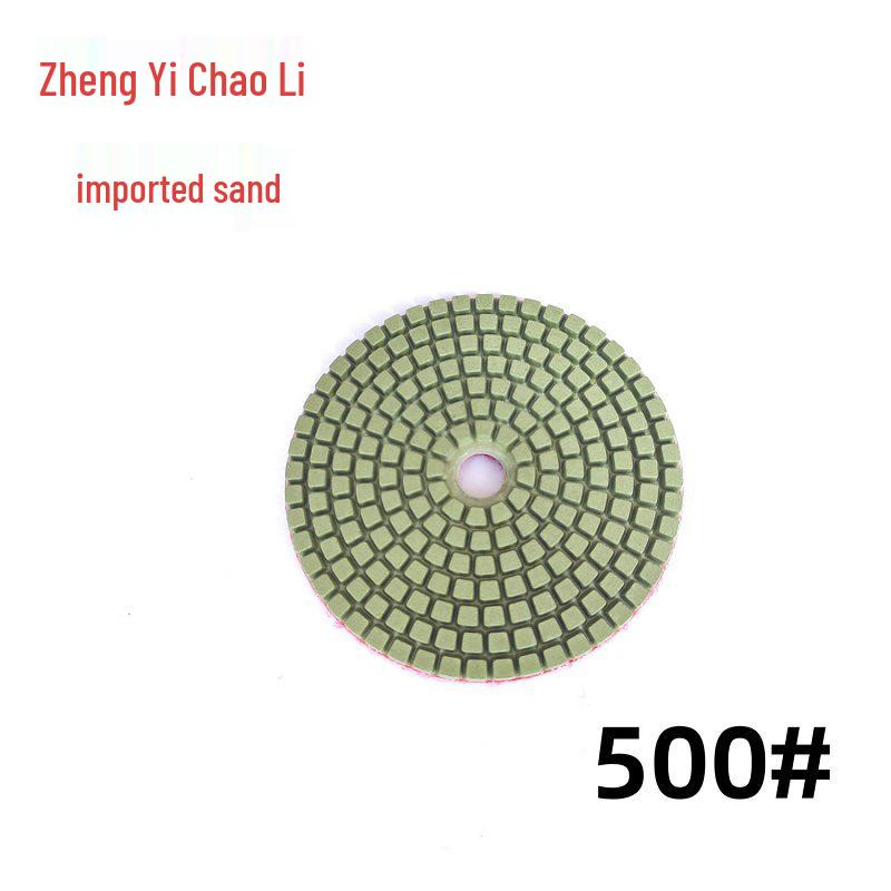 100mm Wet Marble Polishing Pads - Stone & Tile Renovation, Soft Water Buffing Pads, Granite Grinding Discs