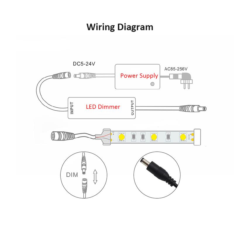 12V 4 Pin RGB 24V 5 Pin LED Kontrol Cihazı 14 Tuşlu 5V 28 Tuşlu RF Uzaktan Kumanda Tek Renk CCT RGB RGBW RGBCCT LED Şerit Işıklar için