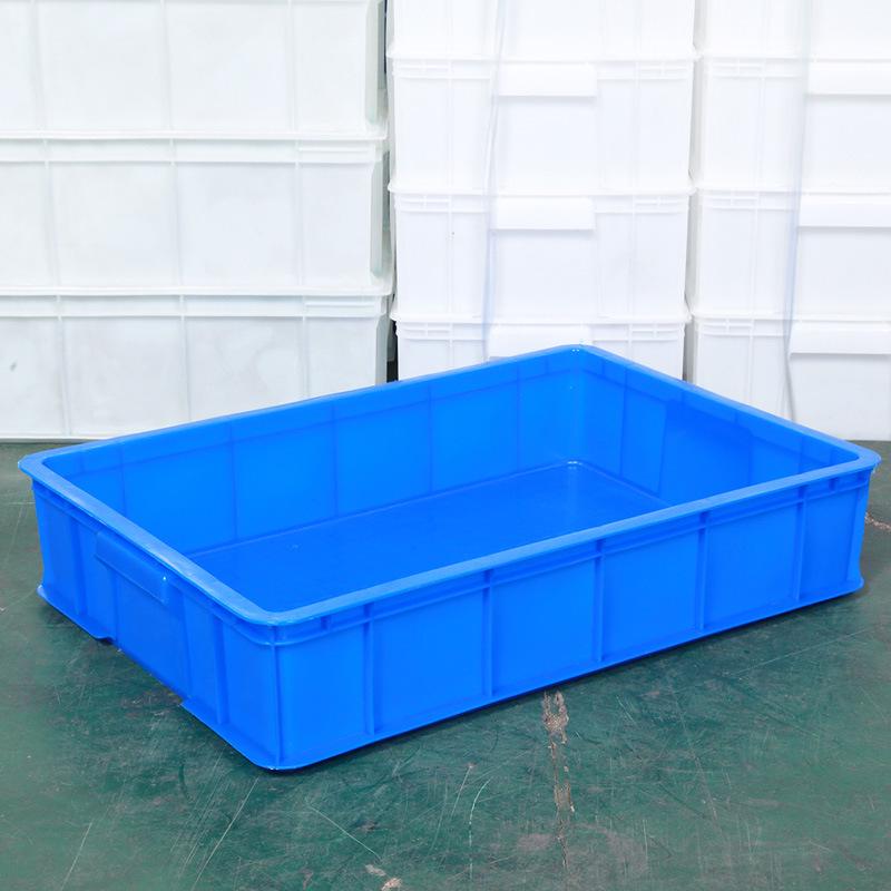 PE Thickened Plastic Square Tray for Food & Hardware Storage