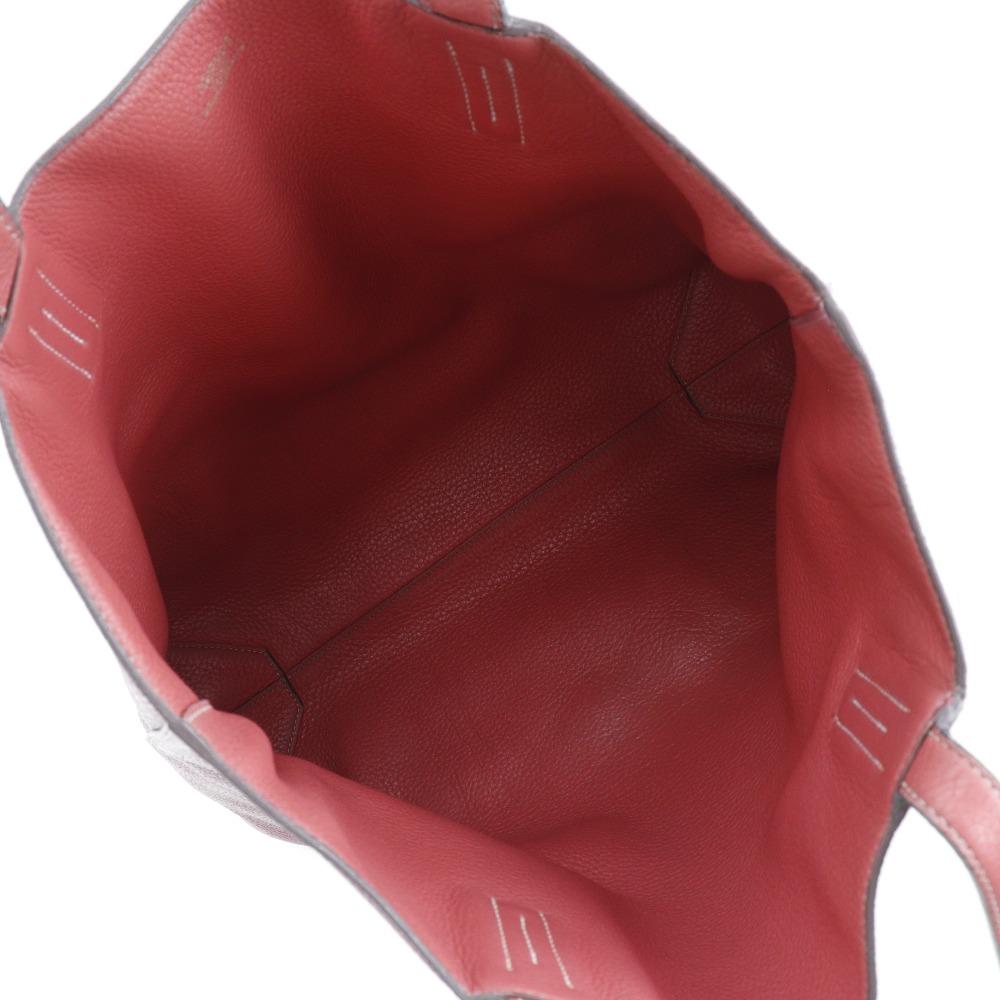 Hermes Doble Sense 45 Tragetasche wendbar Bougainvillea/Rubin Taurillon Clemence Damen Gebraucht