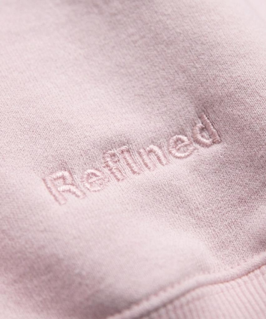 PRINOAR Refined Oblique Curved Sweatpants - Heavenly Pink
