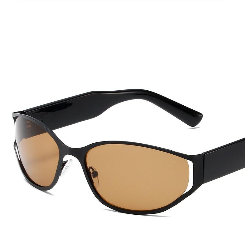 Nepolarizați Noi ochelari punk pentru femei Ochelari de soare Bărbați Y2K Designer sportiv Ochelari de soare pentru șofat Nuanțe vintage Ochelari pentru femei Ochelari de călărie