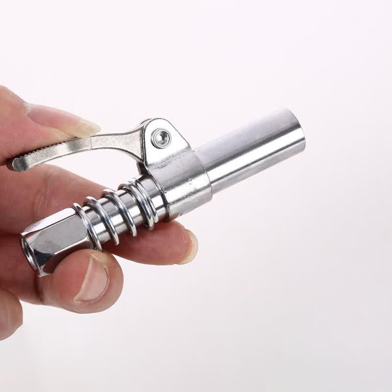Double Handle Locking Grease Coupler