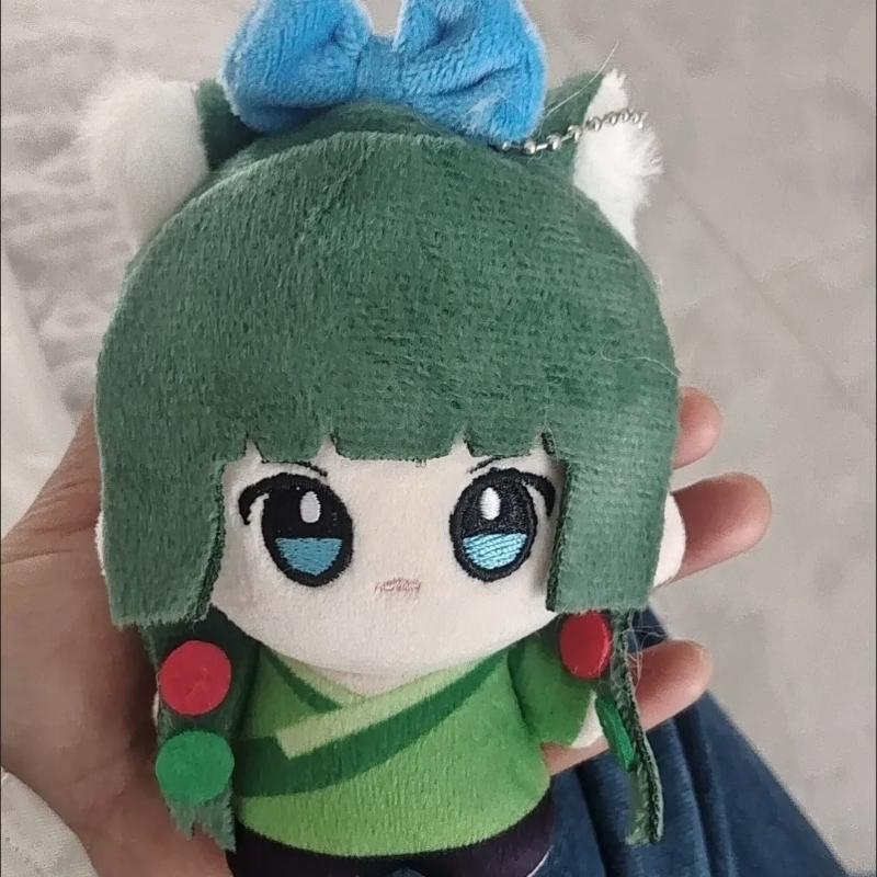 About 10CM The Apothecary Diaries Peripheral Plush Toy Doll Cartoon Cute Animation Stuffed Doll Keychain Hanging Toy Gifts