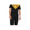 Versace Baroque Print Crew Neck Short Sleeve T-Shirt Men tops Black 1012174-1A10245-5B000