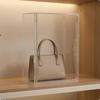 Transparent Handbag Display Case Stackable Clear Acrylic Bag Box for Closet, Wardrobe, Bedroom