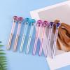 Imitation Metal Crystal Gem Glitter Pen with Large Diamond Bead