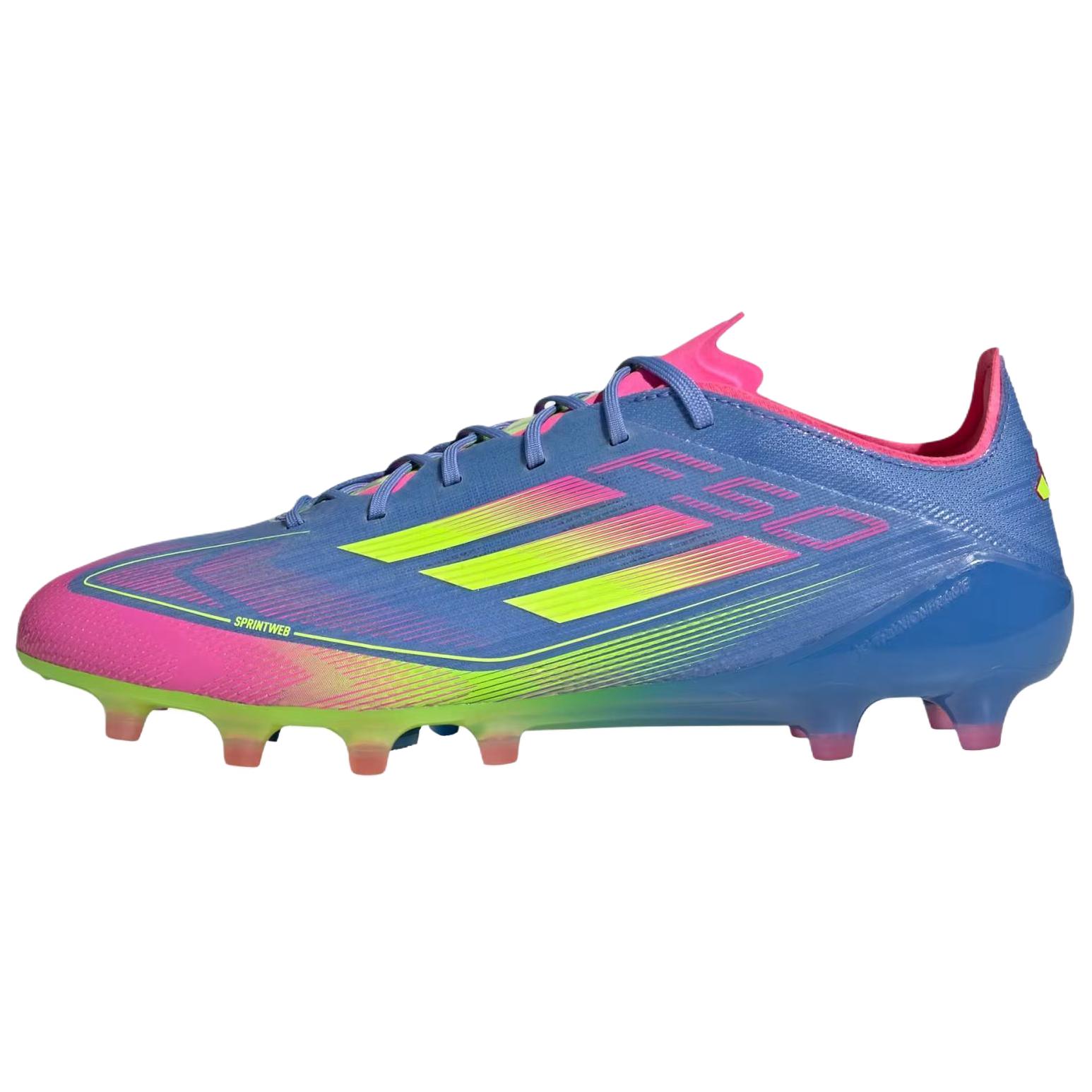 

Adidas Кроссовки Adizero F50 Elite AG Celestial Victory Pack Unisex, синие, сине-голубые, с лимонным оттенком IE1264 40⅔
