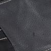 PRADA Logo embossing Tote Bag black Nylon/leather Women Used