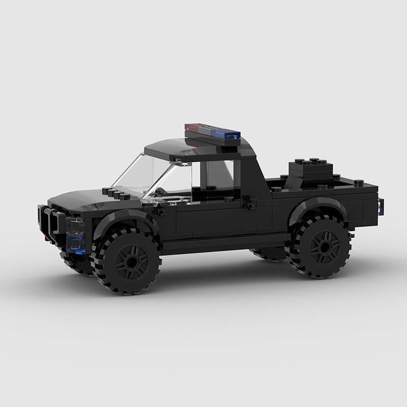Technical Speed MOC Car City Super Rally Car Building Blocks Bricks Ornament Retro VintageToys For Kids Adults Birthday Gifts