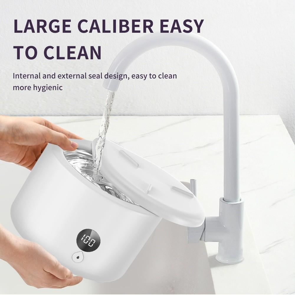 High-Frequency Ultrasonic Braces Cleaning Machine Household Denture Cleaning Box Small Invisible Retainer Cleaner