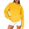 Dicker Kapuzenpullover mit langen Ärmeln für Damen für den Herbst