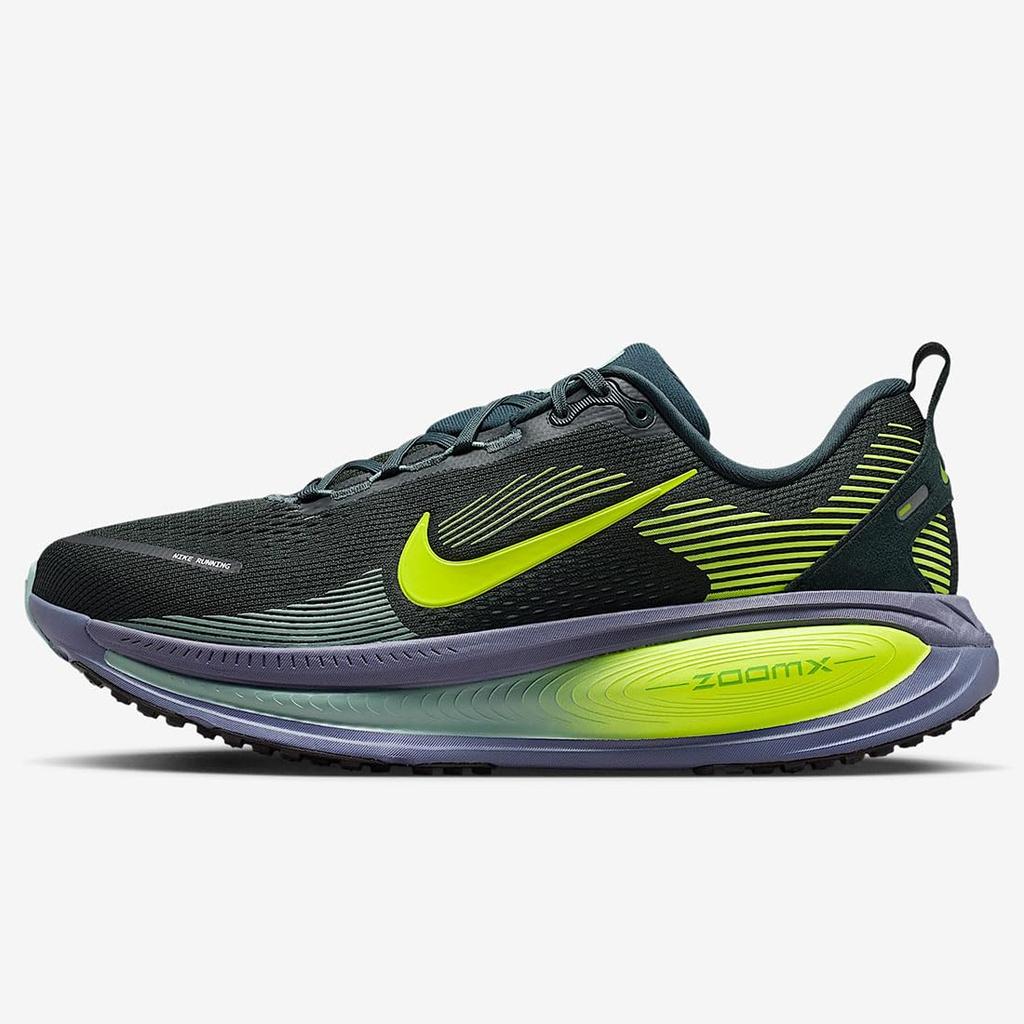 Nike Vomero Size 18, Seaweed/Cannon/Sanded Purple/Volt, HM6803-301, 26.0cm
