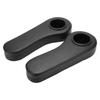 2PCS Club Car Rear Armrest Cup Stand Passenger Driver Side Black Universal Replacement for Yamaha