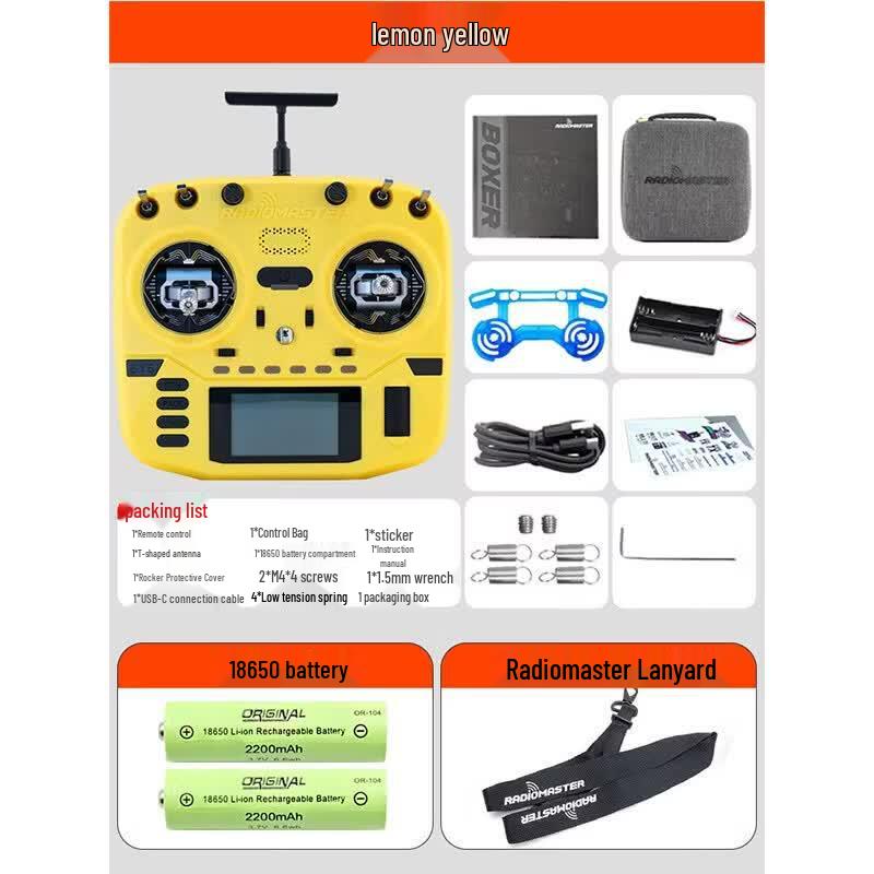 RADIOMASTER Boxer ELRS 2.4G FPV RC Transmitter with AG01 Gimbals
