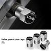 Car Metal Tire Valve Caps Knurled Core Cap Accessories Tire Dust Cap For Benz A B C E S Class W201 W210  W203 C180 C300 W177 AA8