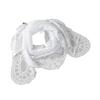 French Style Lace Triangle Scarf Vintage Wedding Headscarf All-match Crochet Head Scarf  Party